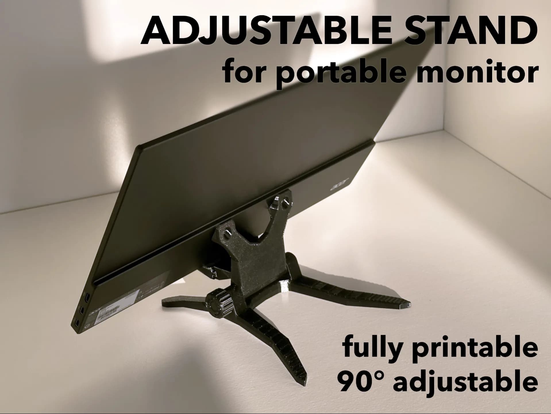 Portable Monitor Stand adjustable