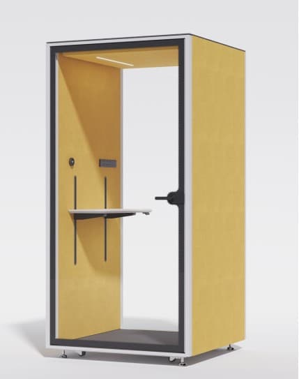 EchoBox Single Fabric Wrapped Acoustic Pod