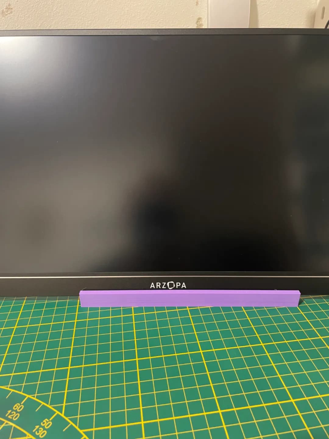 Portable monitor stand